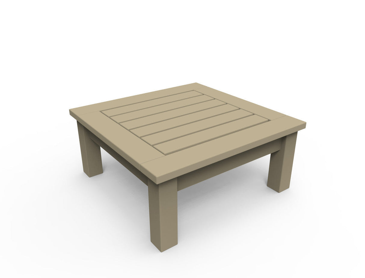 Seaside Casual Nantucket Ottoman