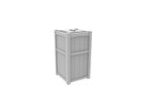 Seaside Casual Wickford Trash Receptacle