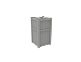 Seaside Casual Wickford Trash Receptacle