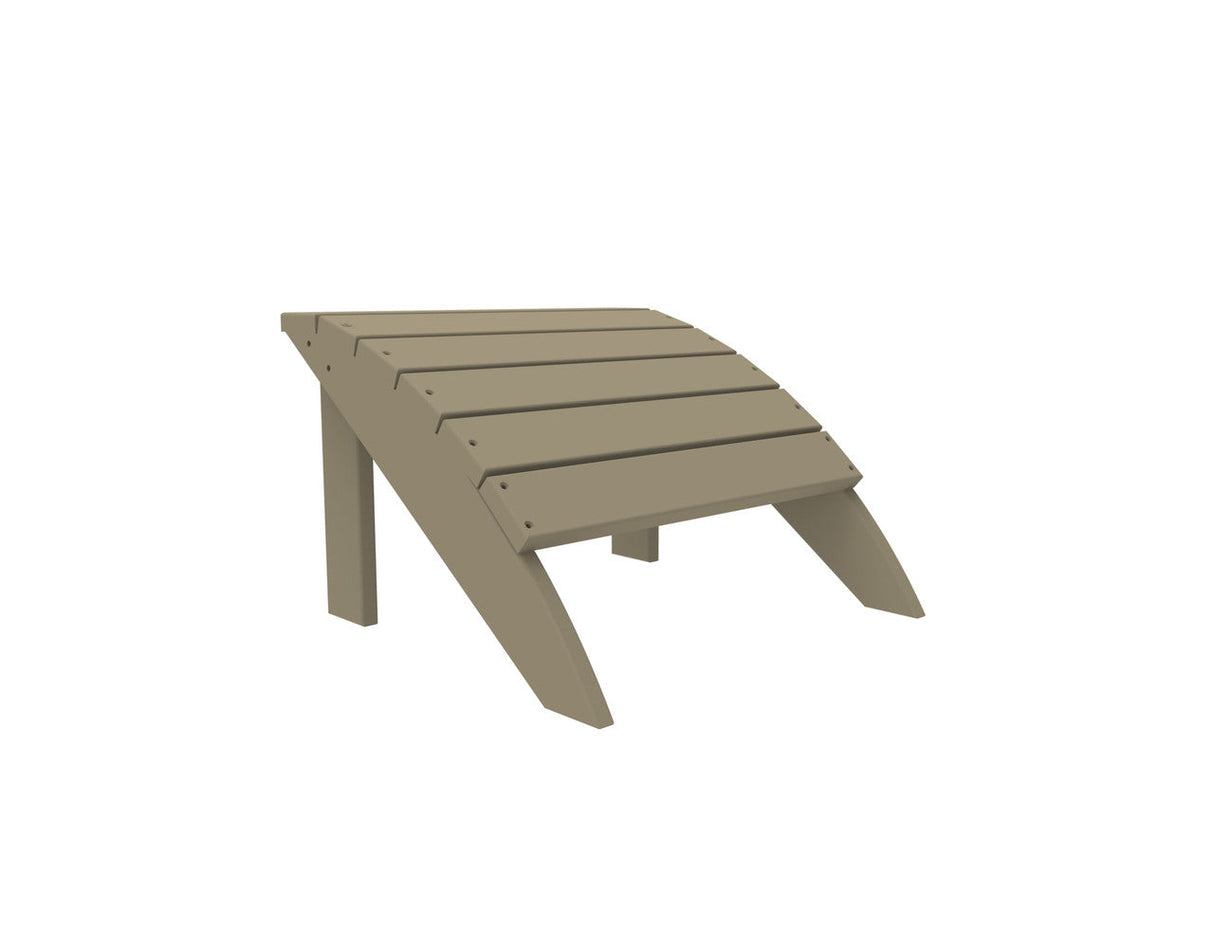 Seaside Casual Coastline Harbor View Footstool
