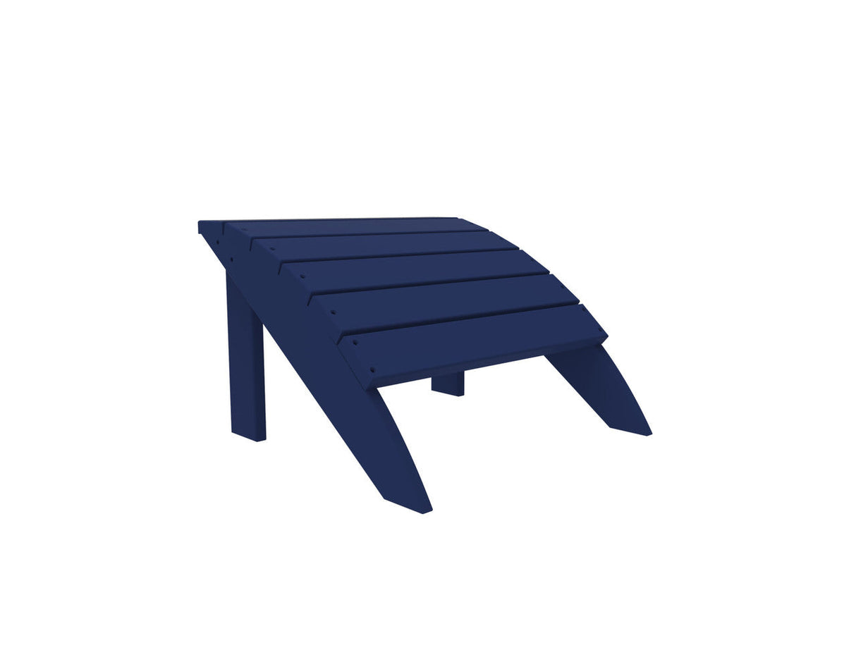 Seaside Casual Coastline Harbor View Footstool
