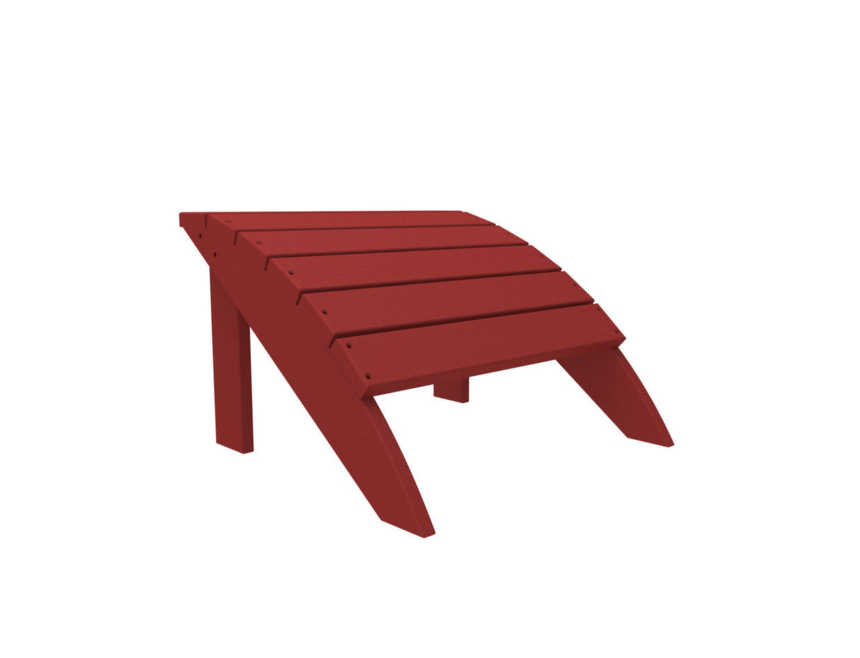 Seaside Casual Coastline Harbor View Footstool