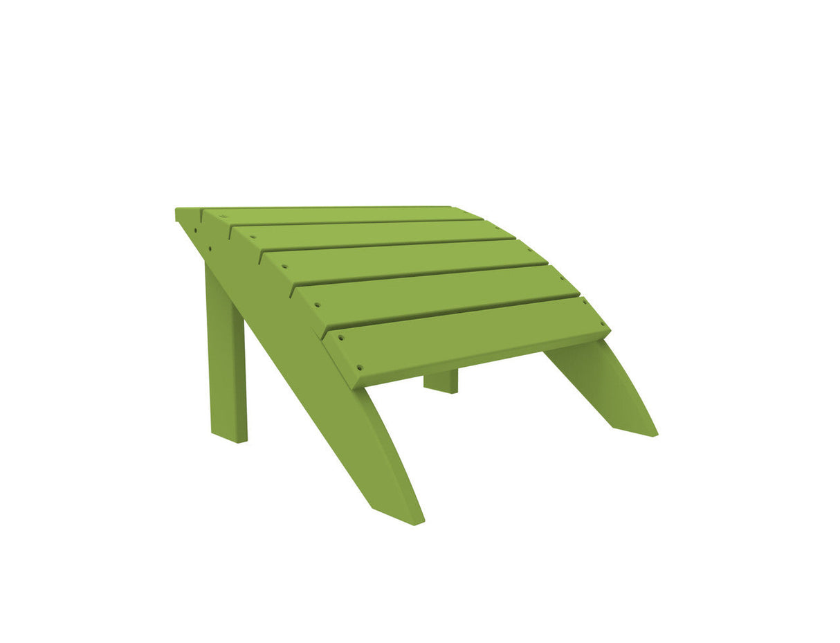 Seaside Casual Coastline Harbor View Footstool