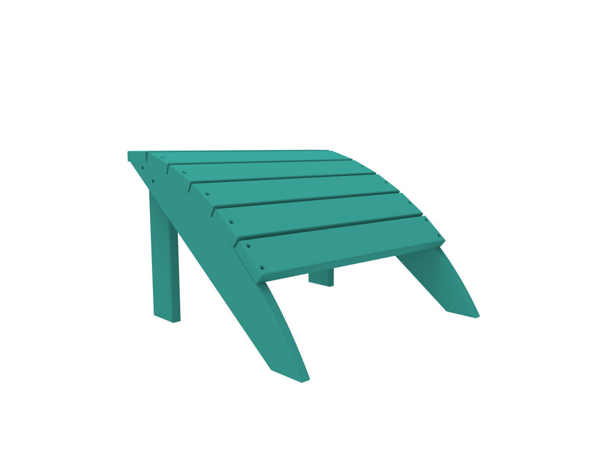 Seaside Casual Coastline Harbor View Footstool