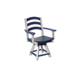 Beaver Dam Seabreak Dining Swivel Chair with Arms 1