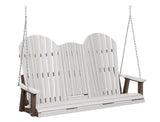 Berlin Gardens Comfo-Back Three Seat Swing w/Console (Zinc Chains)