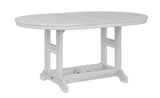 Berlin Gardens Garden Classic Standard Top 44" x 64" Oblong Counter Table