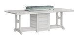 Berlin Gardens Garden Classic Standard Top 44" x 96" Rectangular Fire Dining Table