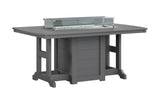 Berlin Gardens Garden Classic Standard Top 44" x 72" Rectangular Fire Counter Table