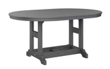 Berlin Gardens Garden Classic Standard Top 44" x 64" Oblong Dining Table
