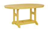 Berlin Gardens Garden Classic Standard Top 44" x 64" Oblong Counter Table