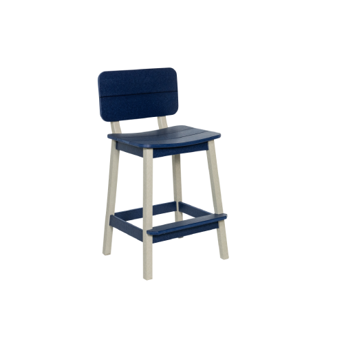 Beaver Dam Surf-Aira Saddle Bar Stool with back 1