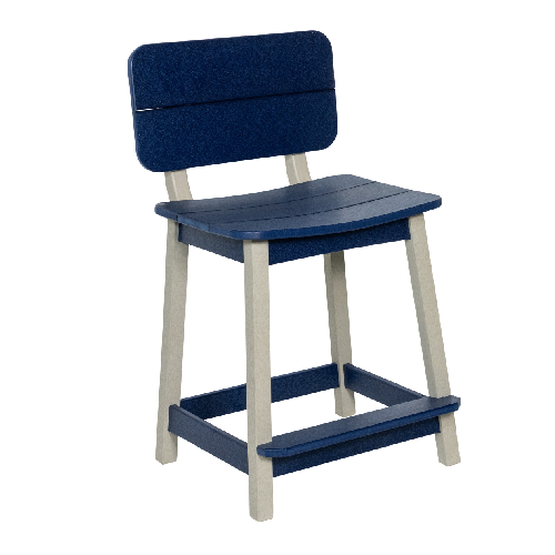 Beaver Dam Surf-Aira Saddle Counter Stool with back 1