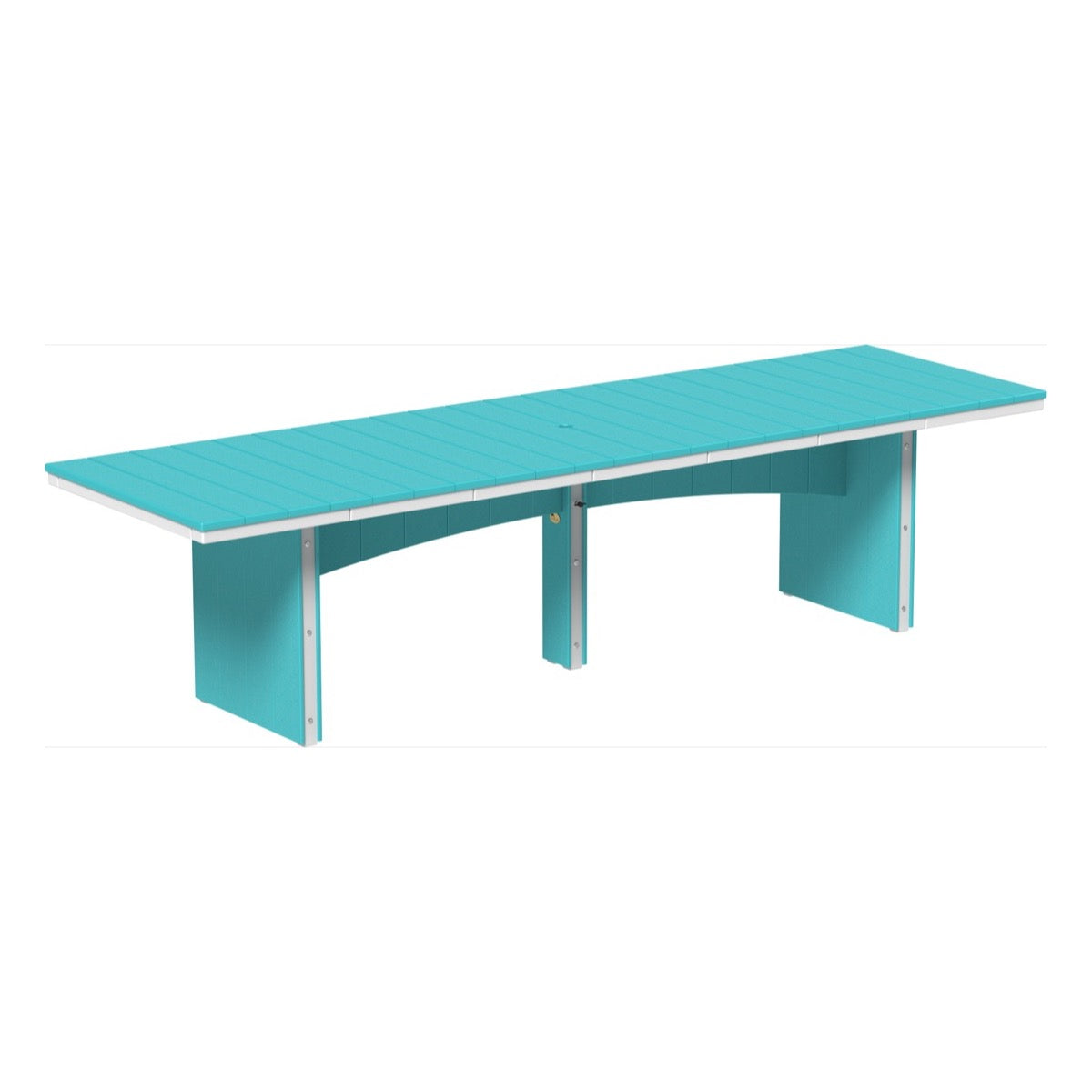 LuxCraft Urban 3' x 10' Rectangular Dining Table - Bar Height