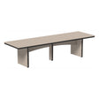 LuxCraft Urban 3' x 10' Rectangular Dining Table - Bar Height