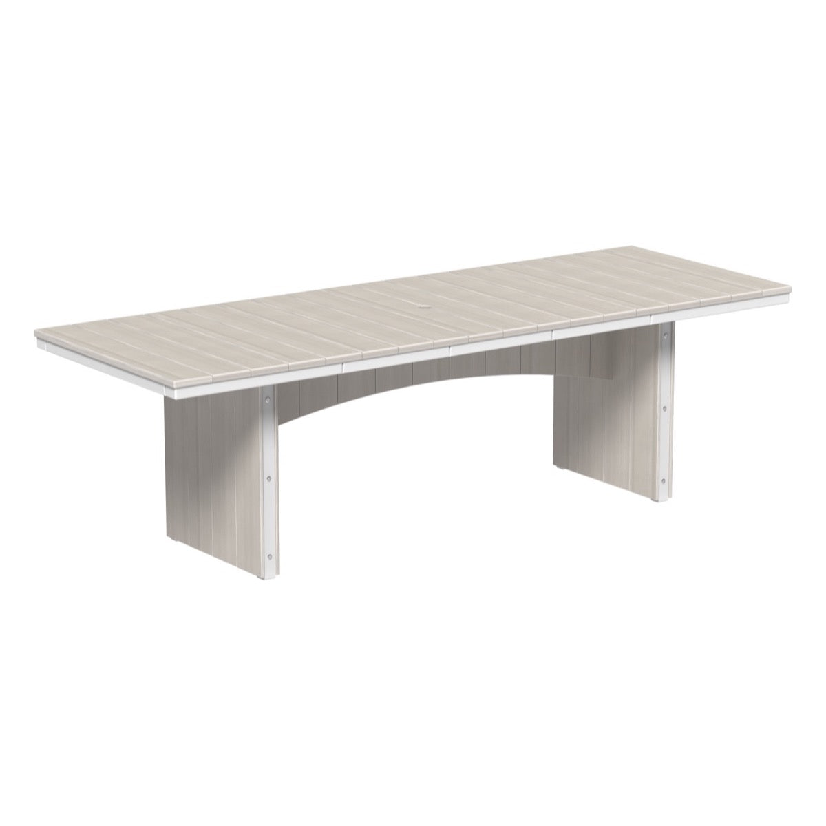 LuxCraft Urban 3' x 8' Rectangular Dining Table - Bar Height