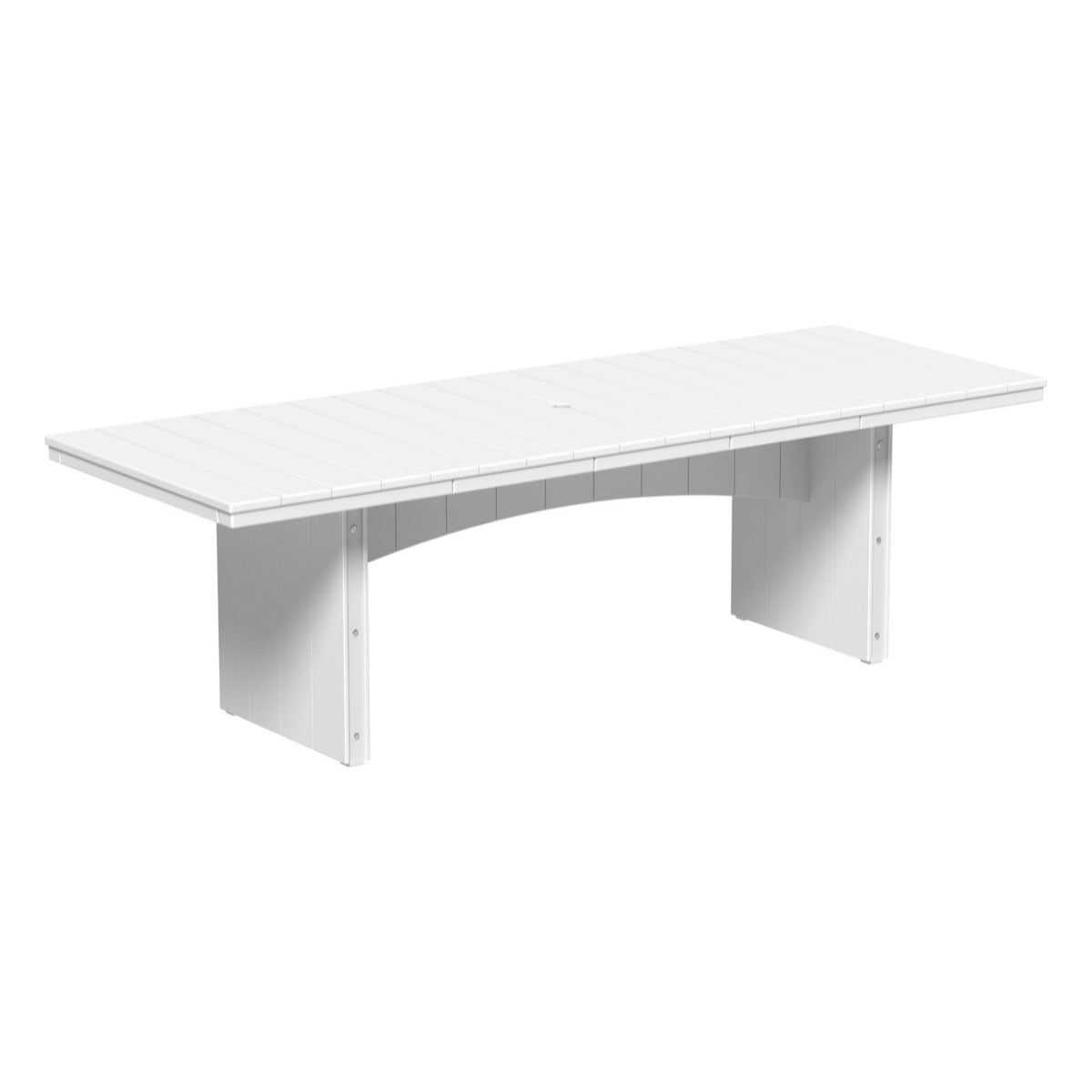 LuxCraft Urban 3' x 8' Rectangular Dining Table - Bar Height
