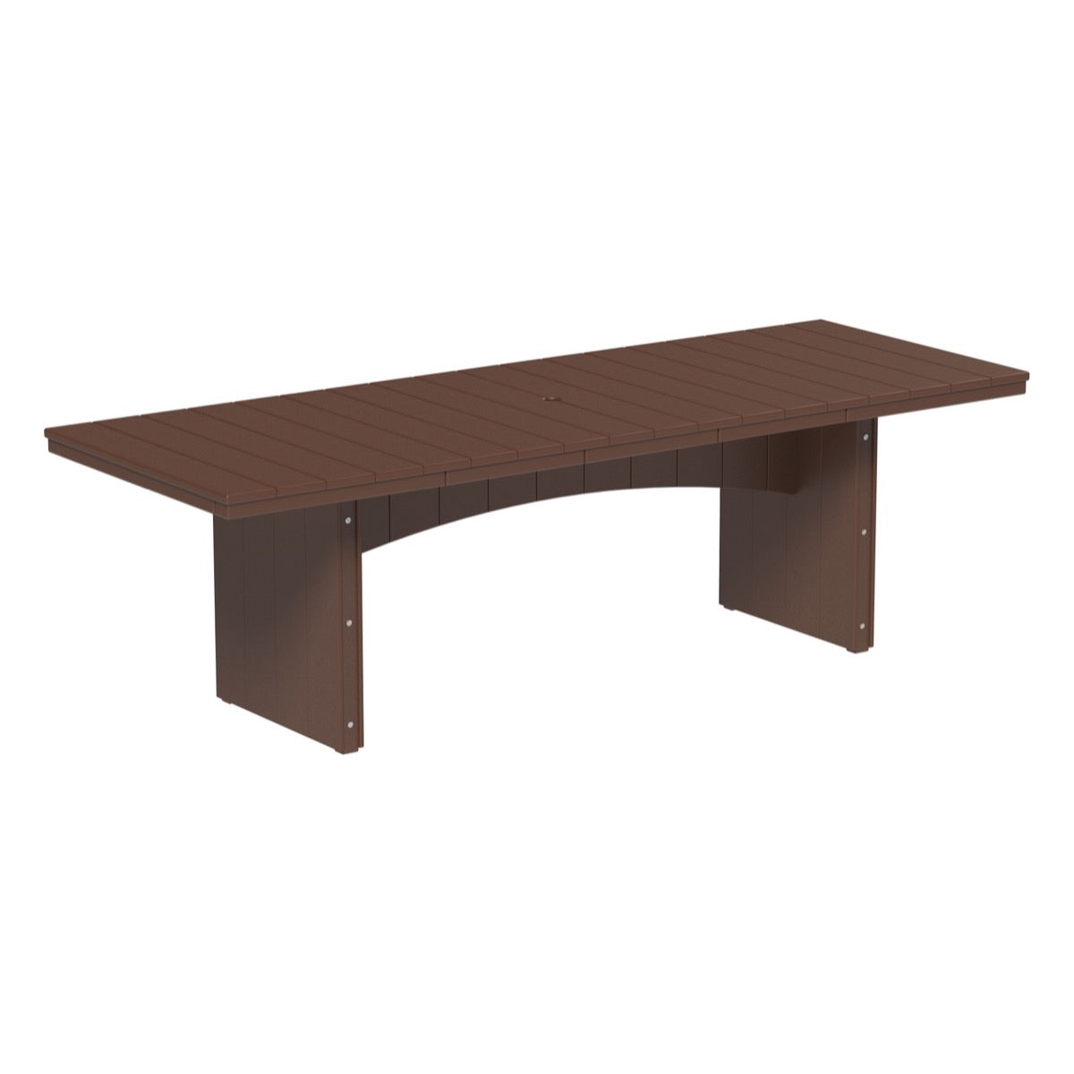 LuxCraft Urban 3' x 8' Rectangular Dining Table - Counter Height