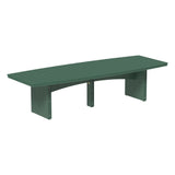 LuxCraft Urban 4' x 10' Oval Dining Table - Bar Height