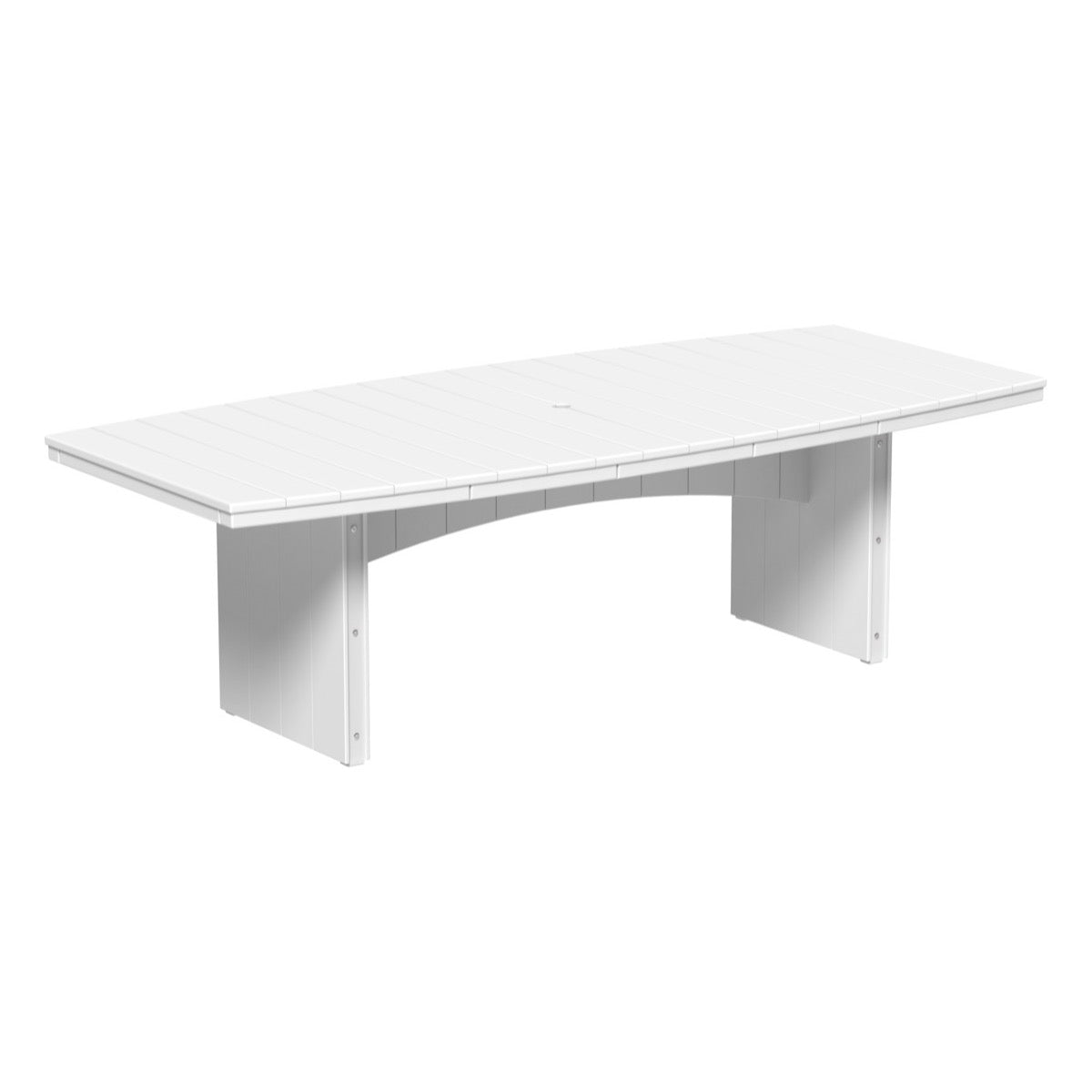 LuxCraft Urban 4' x 8' Oval Dining Table - Bar Height