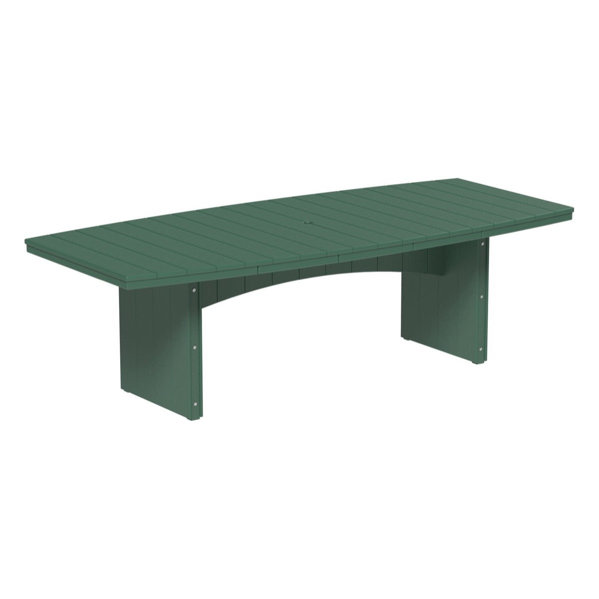 LuxCraft Urban 4' x 8' Oval Dining Table - Dining Height