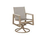 Berlin Gardens Vida Regular Sling Swivel Rocker Dining Chair