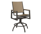 Berlin Gardens Vida Poly Swivel Bar Chair