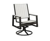 Berlin Gardens Vida Poly Swivel Rocker Dining Chair