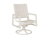 Berlin Gardens Vida Poly Swivel Rocker Dining Chair