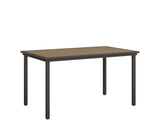 Berlin Gardens Vida 44" x 73" Rectangular Poly Bar Table