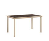 Berlin Gardens Vida 44" x 73" Rectangular Poly Bar Table