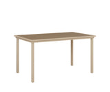 Berlin Gardens Vida 44" x 73" Rectangular Poly Bar Table