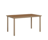 Berlin Gardens Vida 44" x 73" Rectangular Poly Bar Table