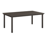 Berlin Gardens Vida 44" x 73" Rectangular Aluminum Dining Table