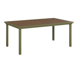 Berlin Gardens Vida 44" x 73" Rectangular Poly Dining Table