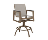 Berlin Gardens Vida Regular Sling Swivel Bar Chair