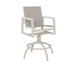 Berlin Gardens Vida Regular Sling Swivel Bar Chair