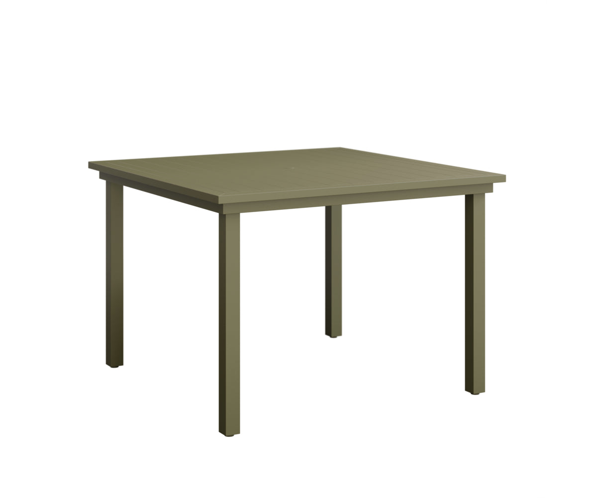 Berlin Gardens Vida Aluminum 44" Square Dining Table