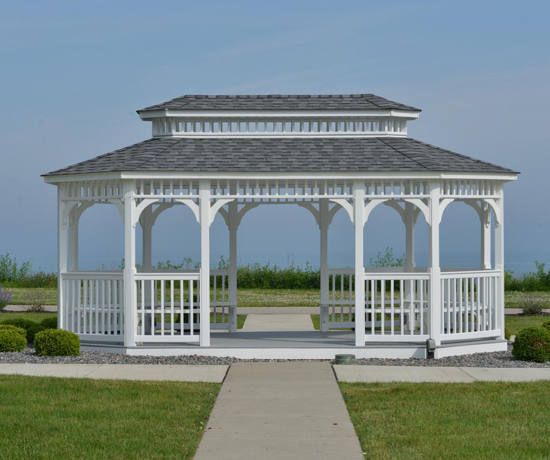 Vinyl Oblong Gazebo