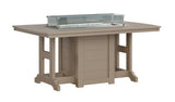 Berlin Gardens Garden Classic Standard Top 44" x 72" Rectangular Fire Dining Table