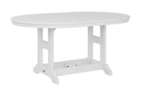 Berlin Gardens Garden Classic Standard Top 44" x 64" Oblong Dining Table