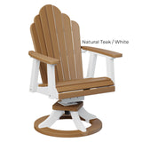 Berlin Gardens Cozi-Back Swivel Rocker Dining Chair