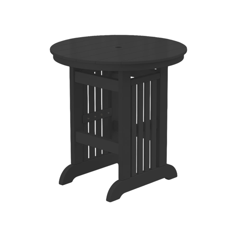 Beaver Dam Farmhouse 36"x36" Mission Bar Table