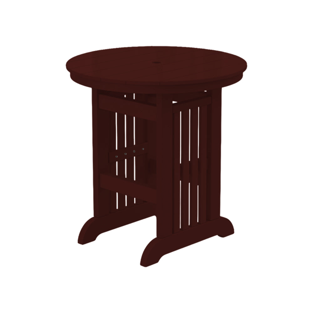 Beaver Dam Farmhouse 36"x36" Mission Bar Table