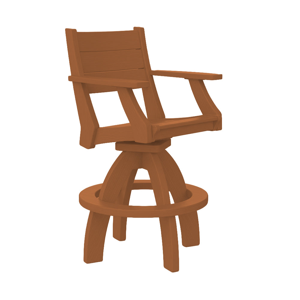 Beaver Dam Farmhouse Swivel Bar Chair