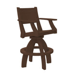 Beaver Dam Farmhouse Swivel Bar Chair