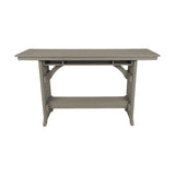Beaver Dam Seabreak 72" Mission Rail Bar Table