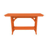 Beaver Dam Seabreak 72" Mission Rail Bar Table