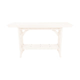 Beaver Dam Seabreak 72" Mission Rail Bar Table