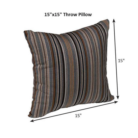 Berlin Gardens 15" x 15" Throw Pillow - TP1515 2